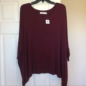 Abercrombie & Fitch over sized women’s top